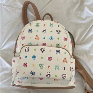 Colorful Character Print Backpack